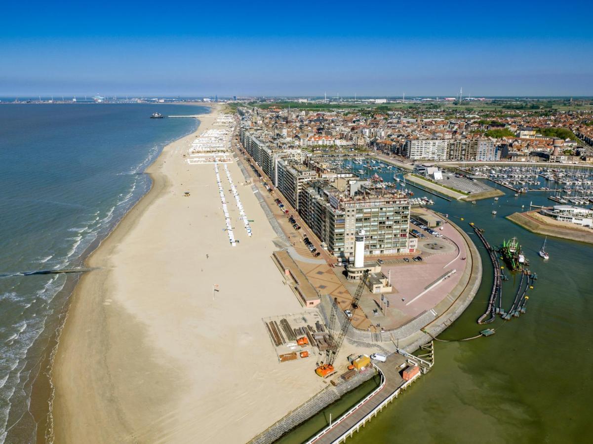 Modern App 6P Met Topligging - Aan Strand & Haven Бланкенберге Экстерьер фото